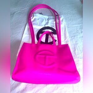 Telfar medium vegan leather shopper